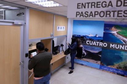 El usuario recibirá su pasaporte a partir de las 48 horas laborables
