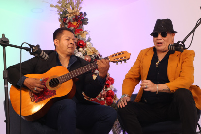 Dyango Calero en su interpretación de Rodolfo el reno.