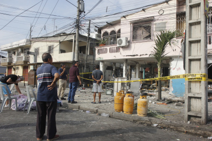 Vivienda. El fin de semana se apuntaló una vivienda en La Pradera 3.