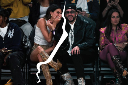 Bad Bunny y Kendall Jenner.