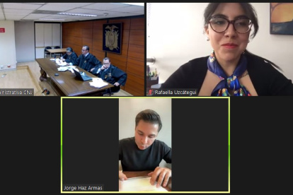 En la audiencia del habeas corpus también participó el SNAI para detallar el trato a Terán.