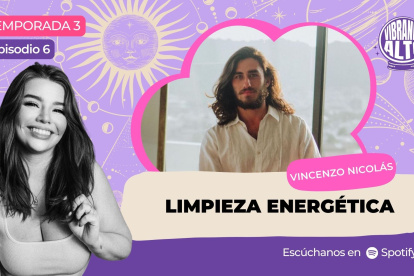 Vincenzo Nicolás en un episodio de Vibrando Alto.