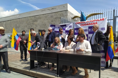 El colectivo está conformada por exjueces nacionales, exvocales de la Función Electoral y activistas sociales.