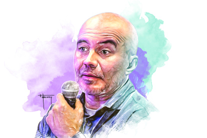 Efrén Giraldo.  Nació en 1975. Es doctor en Literatura y magíster en Historia del Arte. Obtuvo el Premio Nacional de Literatura Universidad de Antioquia.