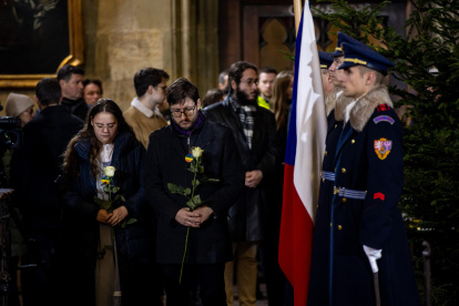 Las familias realizaron misas en nombre de los fallecidos