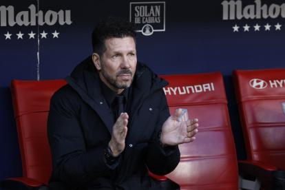 Diego Pablo Simeone cerró el 2023 con una victoria en casa del Atlético de Madrid.