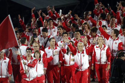 La delegación peruana en Chile fue la más numerosa de la historia.