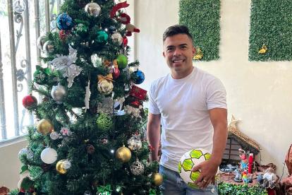 Jonny Uchuari pasará la Navidad con su familia en su natal Loja.