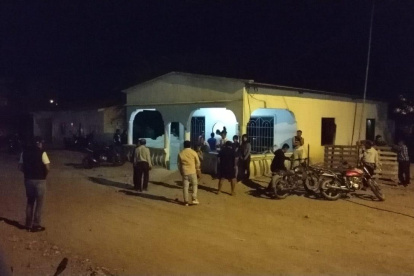 Santa Elena. En esta vivienda de la comuna Los Manguitos, de la parroquia Colonche, vivía uno de los fallecidos.