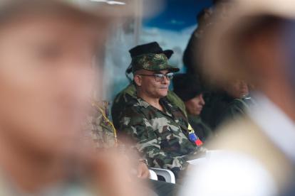 Alias "Iván Mordisco", comandante general de la disidencia de las FARC, en una fotografía de archivo.