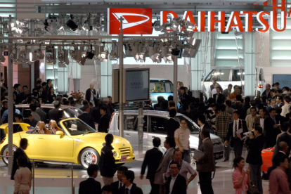 Motor Show.- Una exhibición del pasado de Daihatsu.