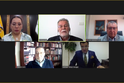 El pleno del CNE sesionó de forma virtual, a pocos días de que finalice el año 2023.