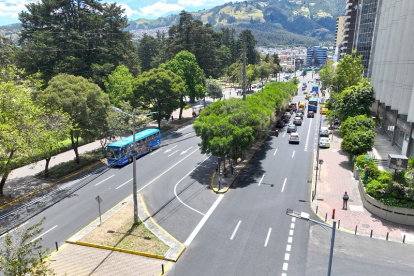 La avenida Patria está entre 100 tramos viales rehabilitados.