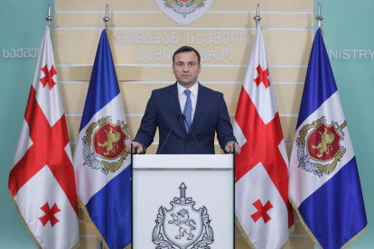 Teimuraz Kupatadze, jefe del departamento de Policía Criminal.