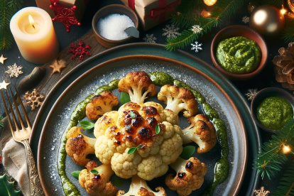 En este plato la coliflor es las estrella