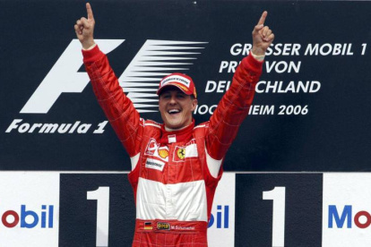 Michael Schumacher fue 7 veces campeón del mundo en la F1