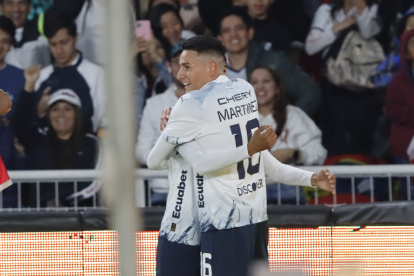 EN EL ESTADIO RODRIGO PAZ DELGADO SE REALIZO EL PARTIDO ENTRE LIGA DE QUITO VS INDEPENDINTE ANGELO CHAMBA 04 NOVIEMBRE DEL 2023 (ag-expreso ag-extra ag-quito)