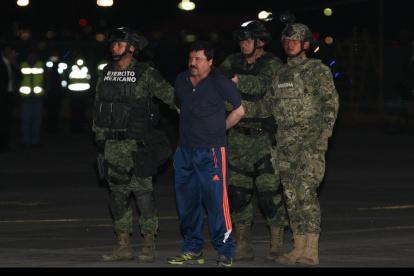 El narcotraficante Joaquín "El Chapo" Guzmán, en una fotografía de archivo.