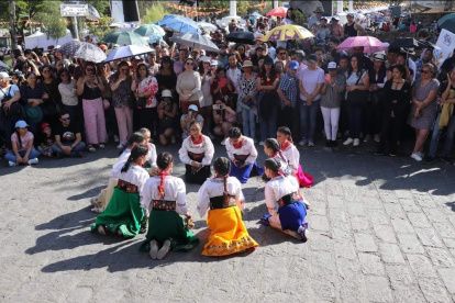 Pasión. Los niños demuestran ese gran amor por el arte.