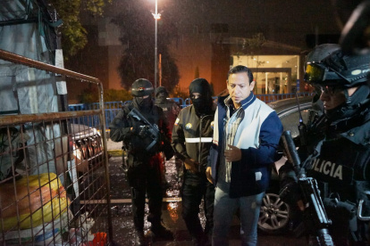 Detenido. Xavier Muñoz, mano derecha de Wilman Terán en el Consejo de la Judicatura, fue llevado la noche del jueves a la Cárcel 4 de Quito.