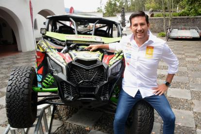 Sebastián Guayasamín completará diez años compitiendo en el rally Dakar.