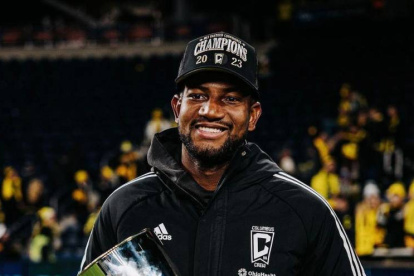 Gustavo Vallecilla quedó campeón 2023 con Columbus Crew