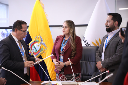 En su primer mes, la comisión ocasional solo ha logrado designar a su presidenta (c) y vicepresidente (d).