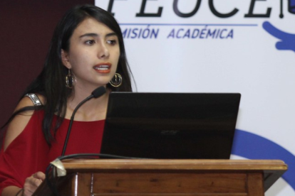 Mikaella Andrade fue conocida por exponer sus ideales, sobre todo en la época de la consulta popular de febrero de 2023.