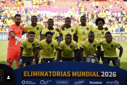 La selección de Ecuador contó con una gran mayoría de jugadores que militan en el extranjero