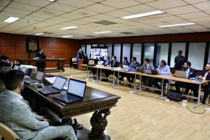 Audiencia de formulación de cargos del caso Metástasis.