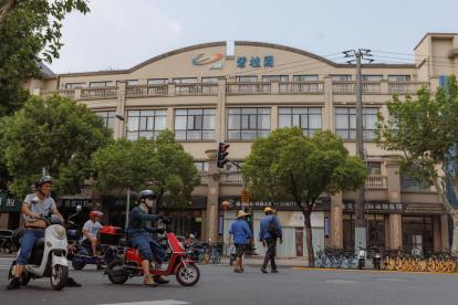 Imagen de archivo de la sede del gigante inmobiliario chino Country Garden en Shanghai (China).