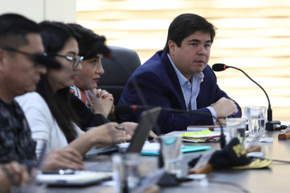 Una actividad oficial en la que participó Arturo David Félix Wong, secretario de la Administración Pública del Gobierno de Daniel Noboa.