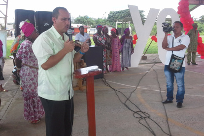 Gustavo Samaniego, alcalde del cantón San Lorenzo, provincia de Esmeraldas.