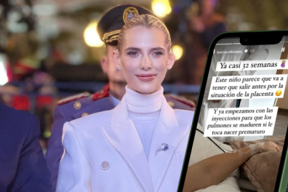 Lavinia Valbonesi dio detalles de su embarazo en su cuenta de Instagram.