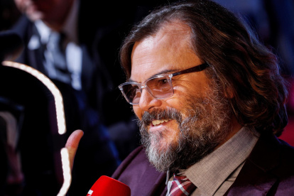 Fotografía de archivo en la que se registró al actor estadounidense Jack Black, en Berlín (Alemania).