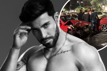 Alberto Arroyo cuenta cómo se chocó con su BMW en pique en la avenida Los Shyris