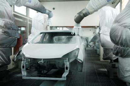 Empresa.- Una de  las industrias de carros que hay en Brasil.