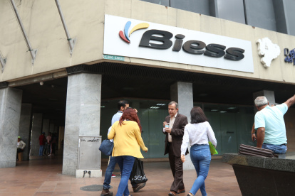 Biess. El banco del Biess, el principal sostén financiero de la entidad.