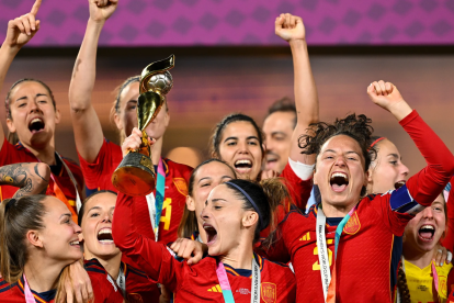 España femenino fue campeona del mundo en 2023