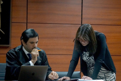 Diligencia. Luis Rivera es el juez que estará cargo del caso de Jorge Glas.