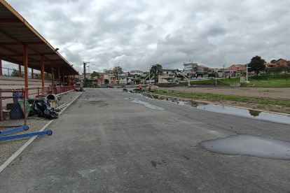 Los trabajos en la pista atlética Jefferson Pérez ya estaban casi por terminar. El 21 entregarían laobra civil y 20 días después iban a colocar el material sintético.
