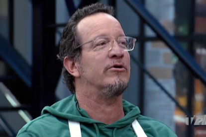 El actor Andrés Crespo se despide Masterchef Celebrity.