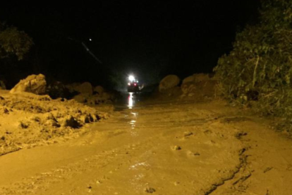 Los kilómetros afectados son entre el 95 y 117.