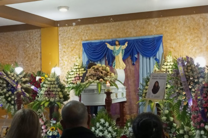 Los restos de Allison fueron llevados a la casa eterna la tarde del viernes.