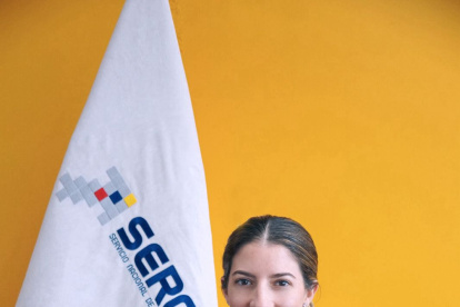 Funcionaria. Deborah Jones es la titular del Sercop.