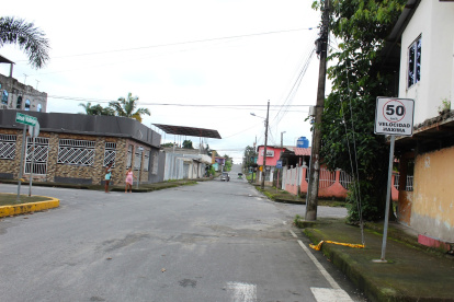 Foto referencial de las calles de Quinindé.