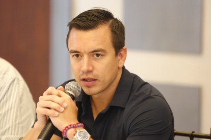 El presidente de Ecuador, Daniel Noboa.