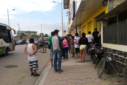 Sitio. El hecho se registró en un local situado en el centro de Playas.