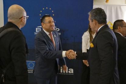 Funciones. El presidente de la Corte Nacional de Justicia, Iván Saquicela.