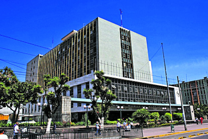 Imagen referencial para graficar la fachada del Banco Central del Ecuador.